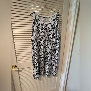 Lands End Summer dress for boating, errands or a beachy coverup.